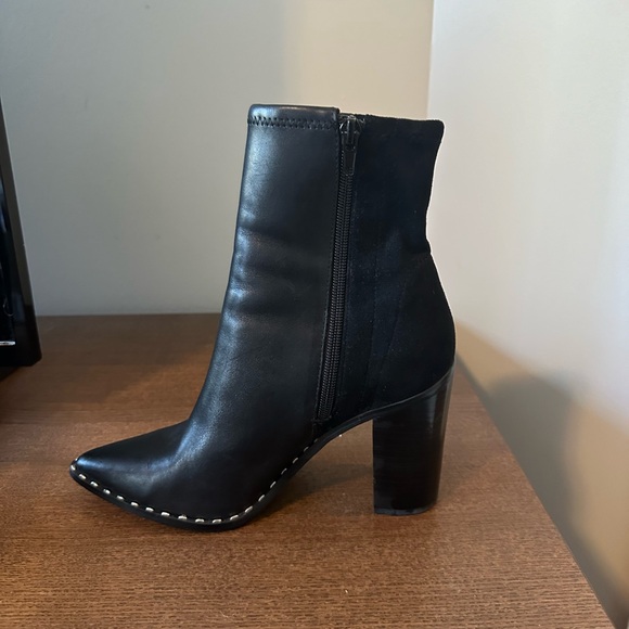 ALDO Pointed Toe Booties, Women’s 7.5, Black - Picture 4 of 7